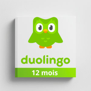 Duolingo - 12 mois