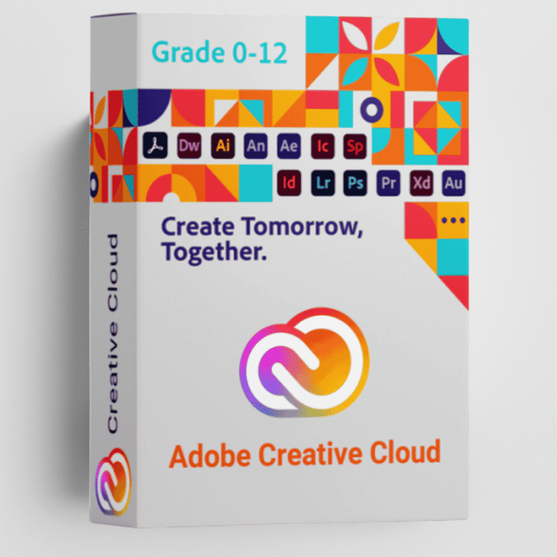 Abonnement Adobe Creative Cloud Toutes Les Apps  - 12 mois