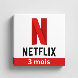 Netflix - 3 mois