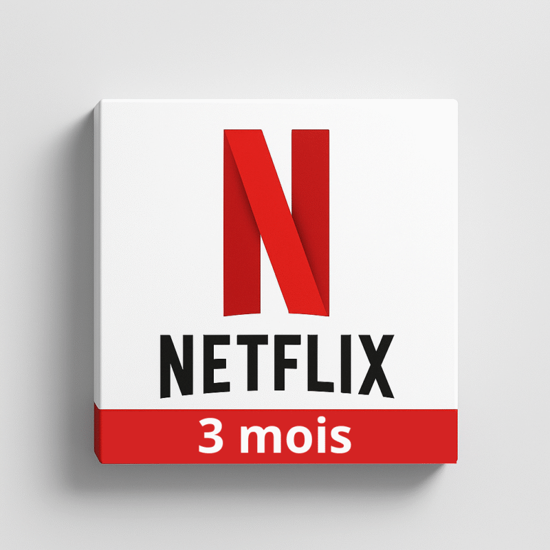 Netflix - 3 mois