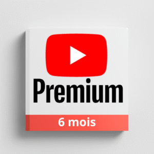 YouTube Premium - 6 mois