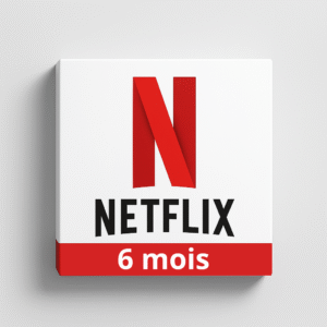 Netflix - 6 mois